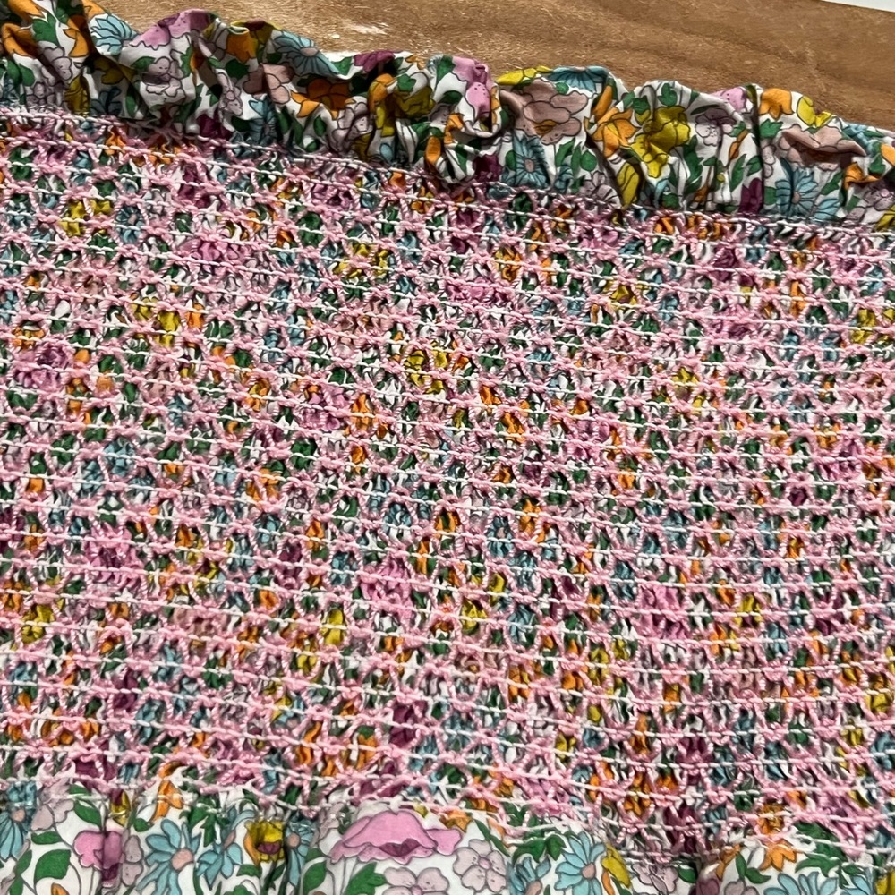The New Society Andreas Special Skirt Liberty Smocked Size 12 Tiered - Picture 4 of 6